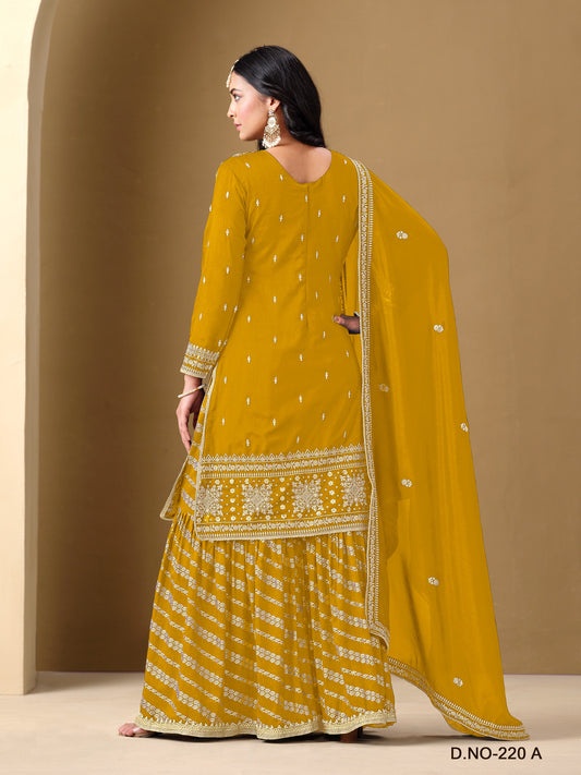 220A Aanaya Vol 220 Dani Creation Art Silk Pakistani Readymade Suits