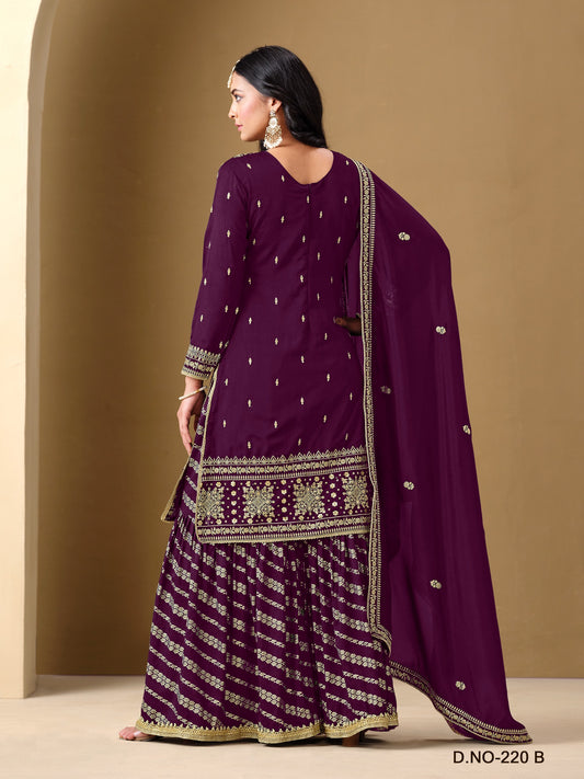 220B Aanaya Vol 220 Dani Creation Art Silk Pakistani Readymade Suits