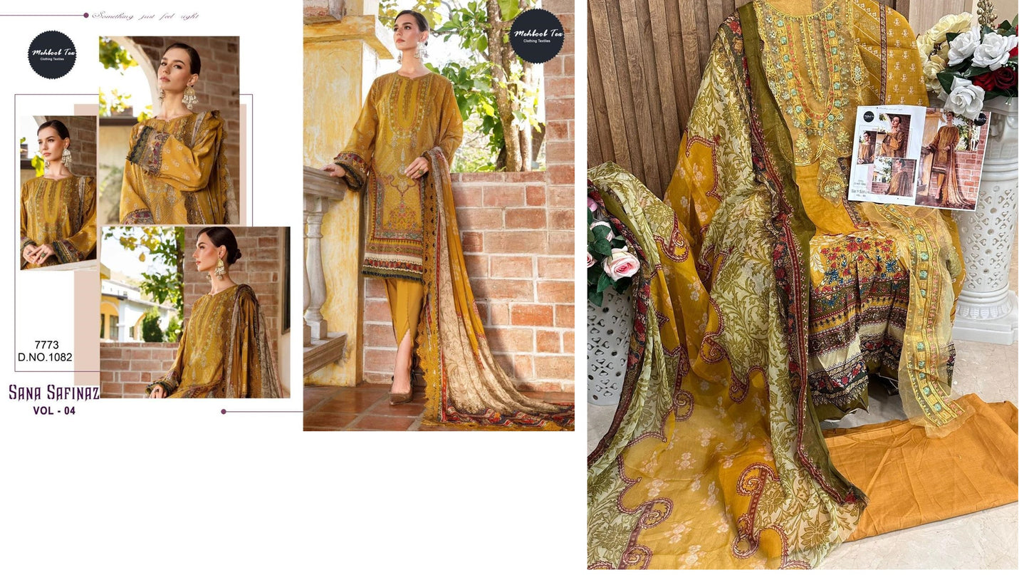 1082 Mehboob Tex Pakistani Salwar Suits