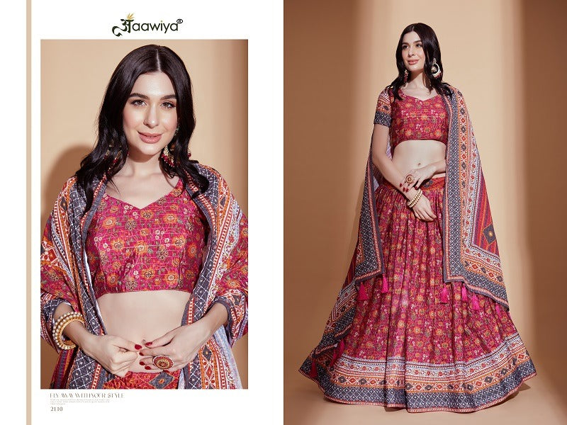 2110 Amora Vol 1 Aawiya Lehenga Choli