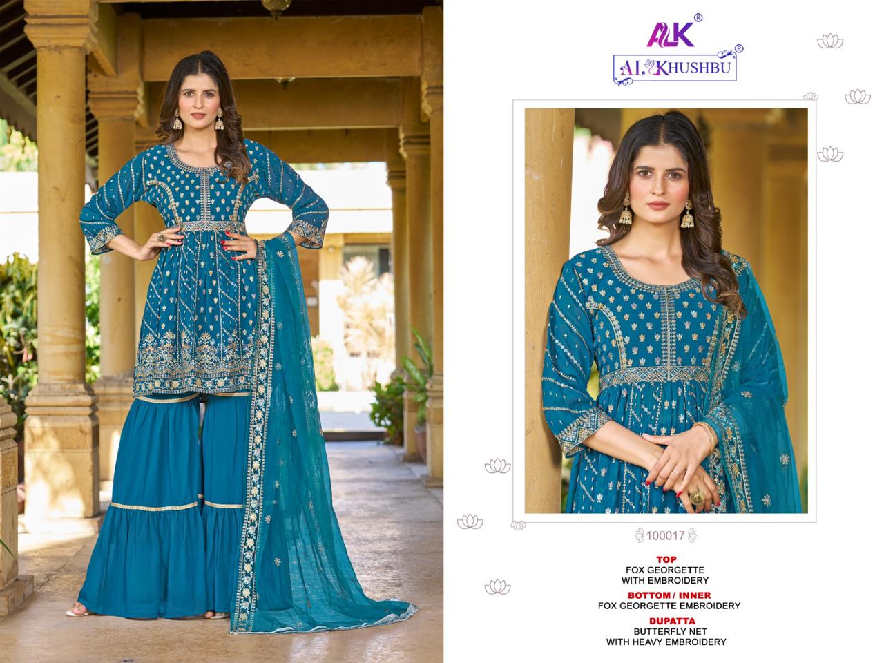 100017 Alk Pakistani Readymade Suits