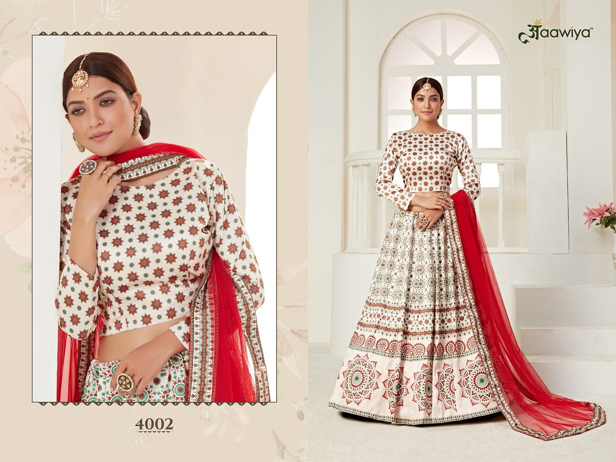 4002 Rosy Vol 1 Aawiya Lehenga Choli