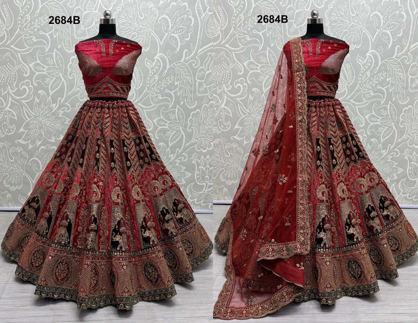 2684B Anjani Art Lehenga Choli