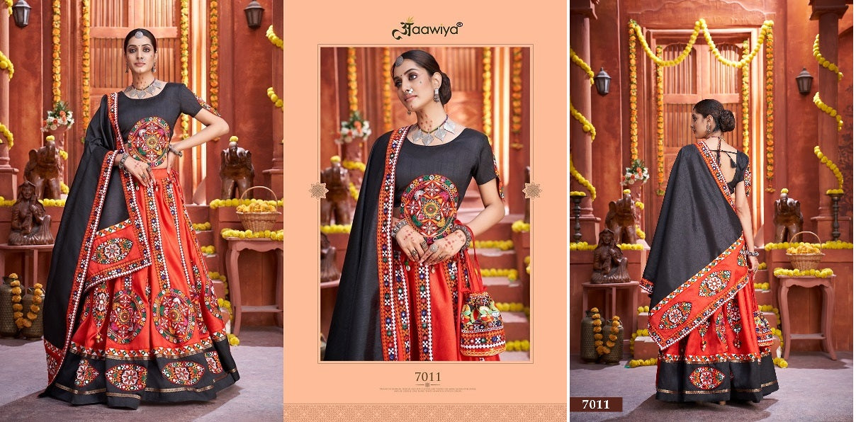 7011 Rajwadi Vol 3 Navratri Garba Chaniya Choli