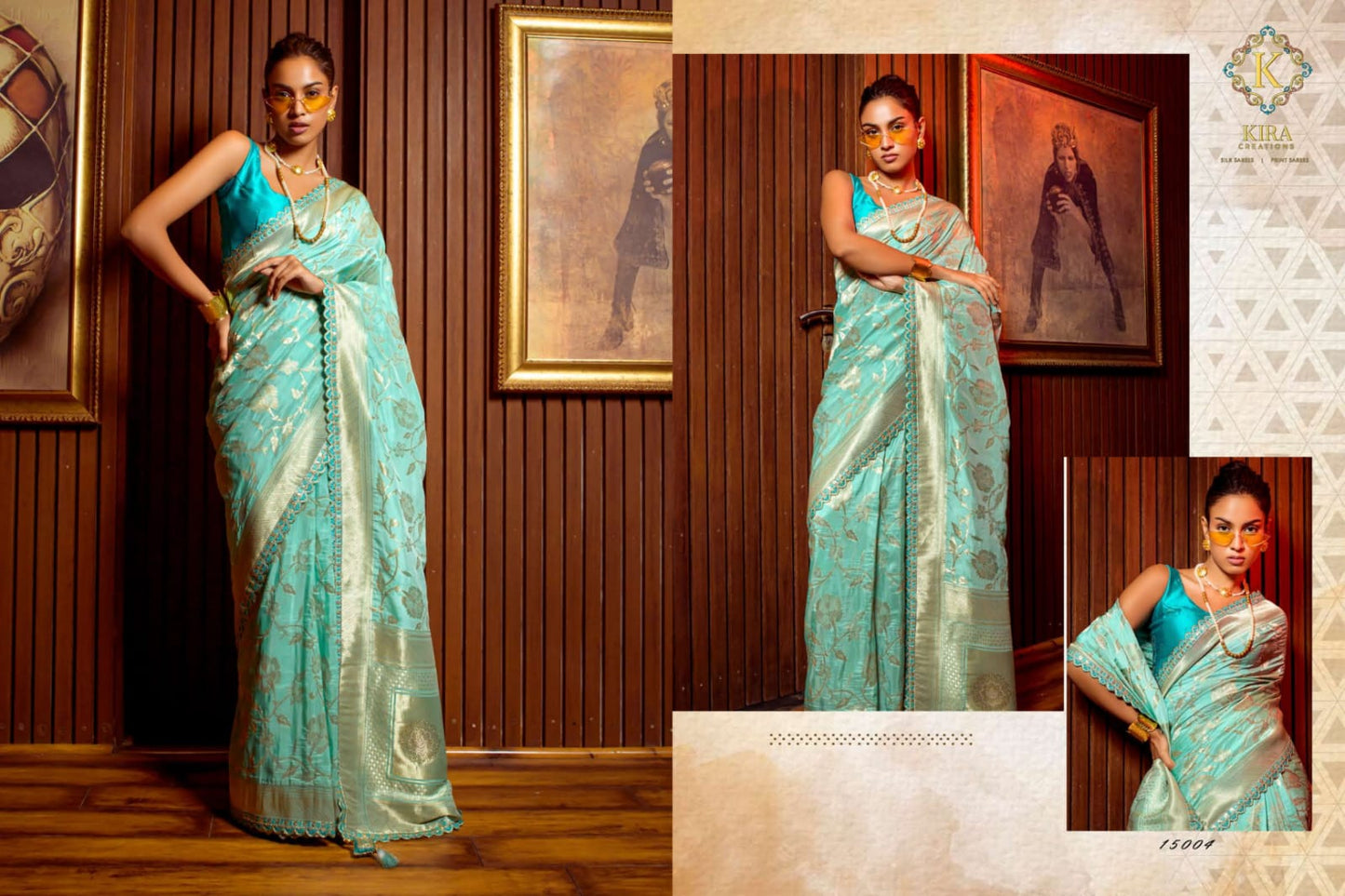 15004 Kosa Kira Sarees