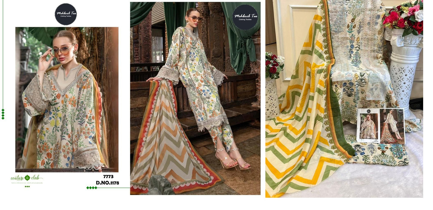 1178 Mehboob Tex Pakistani Salwar Suits