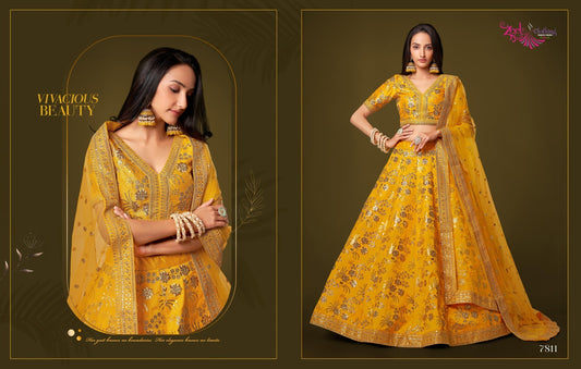 7811 The Modern Vibes Vol 2 Zeel Lehenga Choli