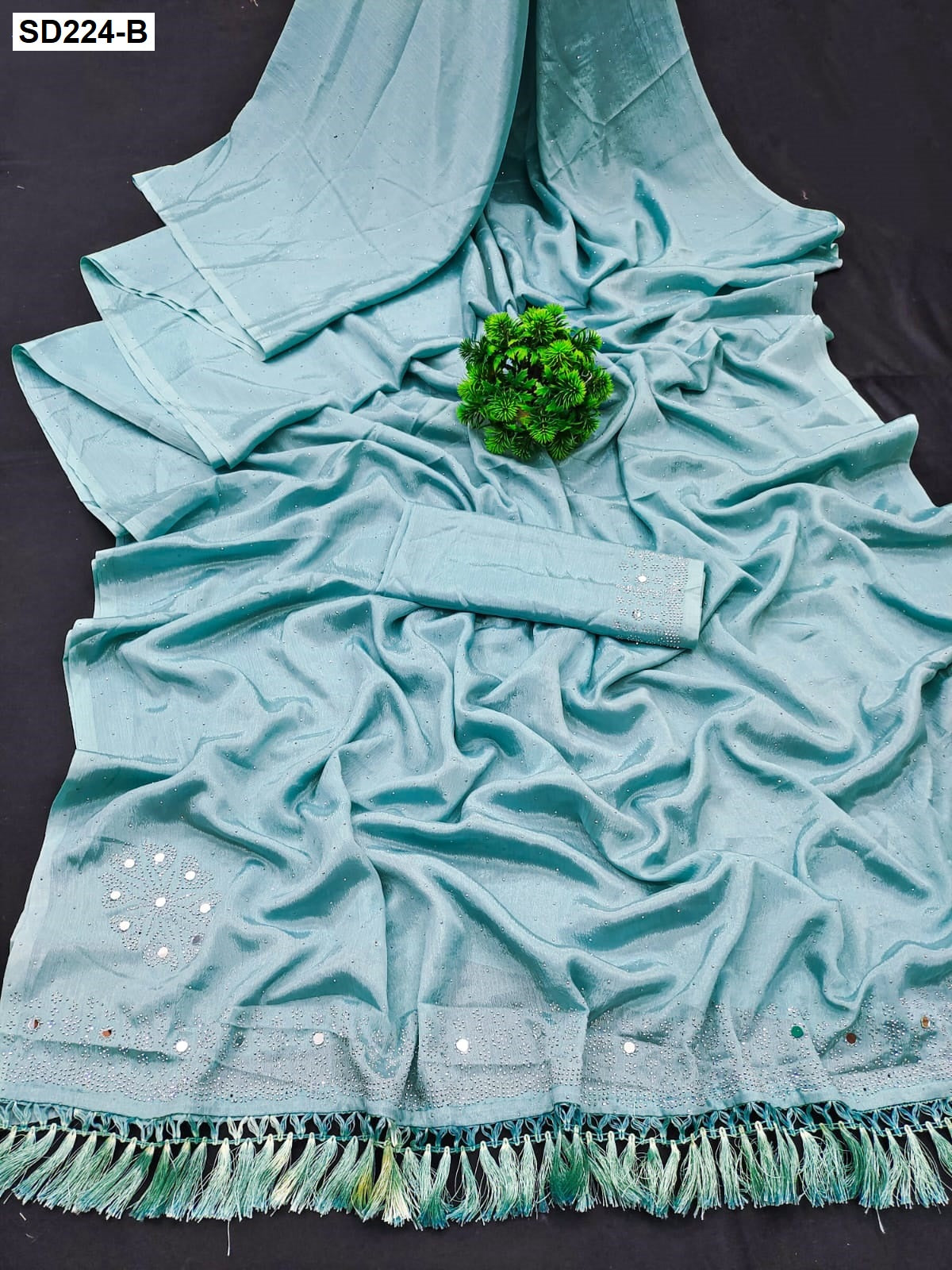 224B Suma Designer Chinnon Sarees