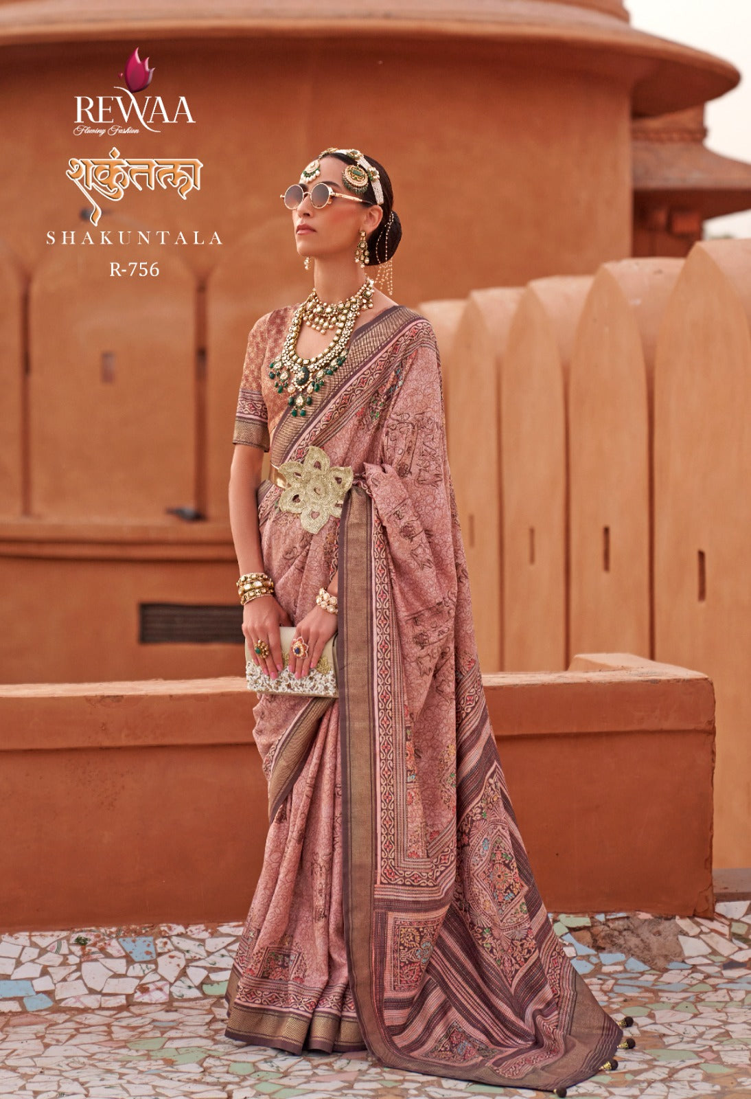 R-756 Shakuntala Rewaa Sarees
