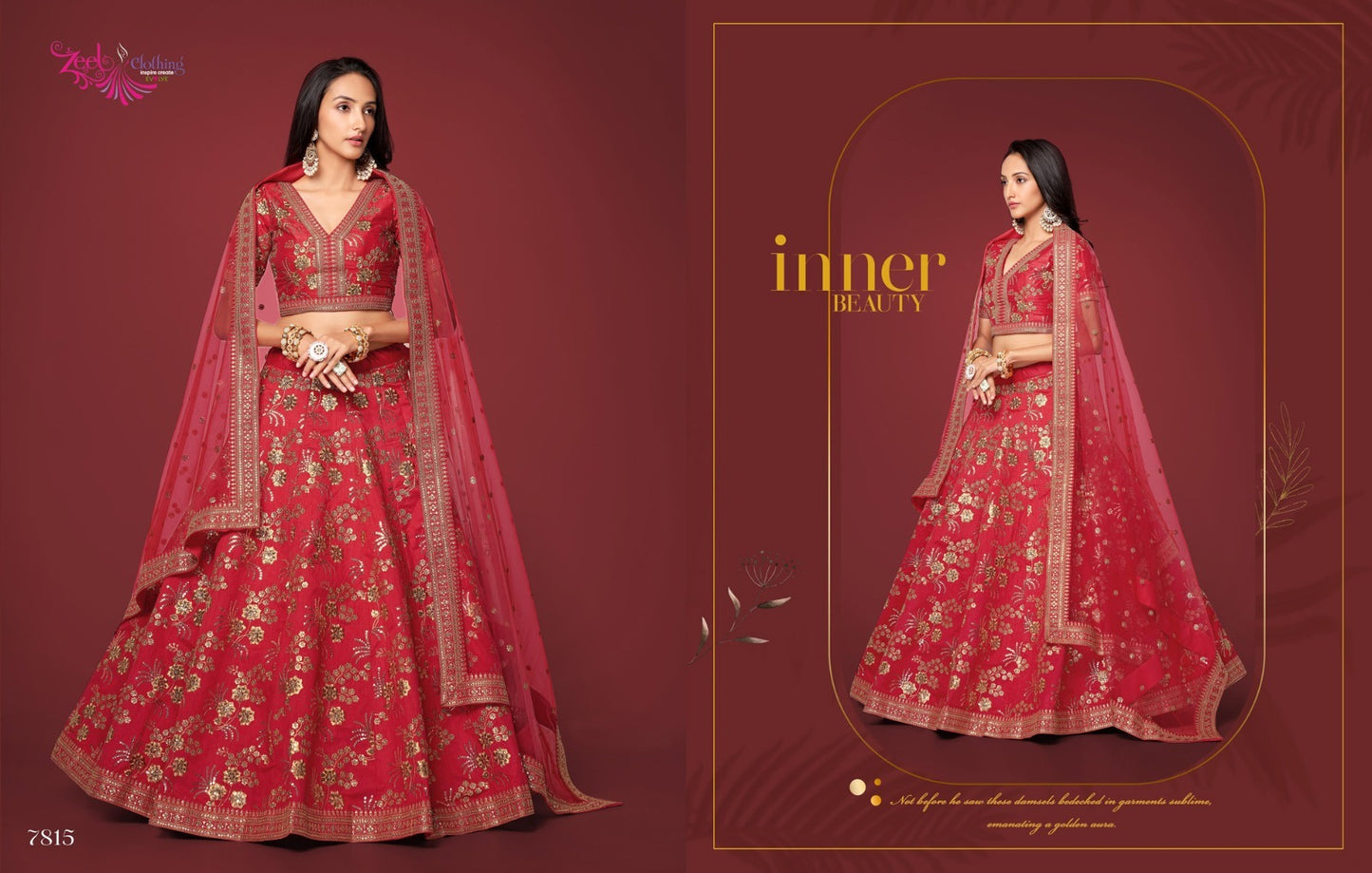 7815The Modern Vibes Vol 2 Zeel Lehenga Choli