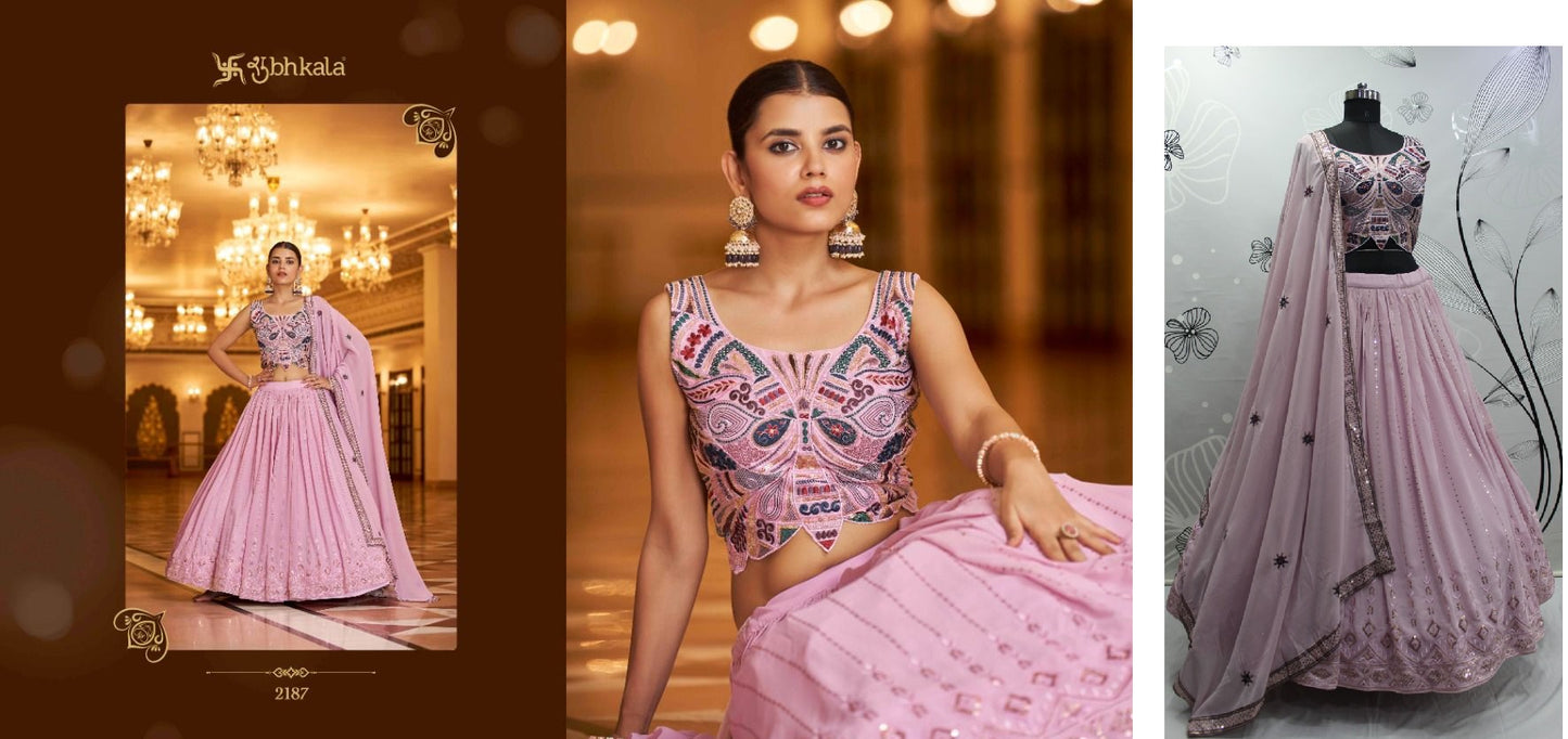 2187 Bridesmaid Vol 22 Shubhkala Lehenga Choli