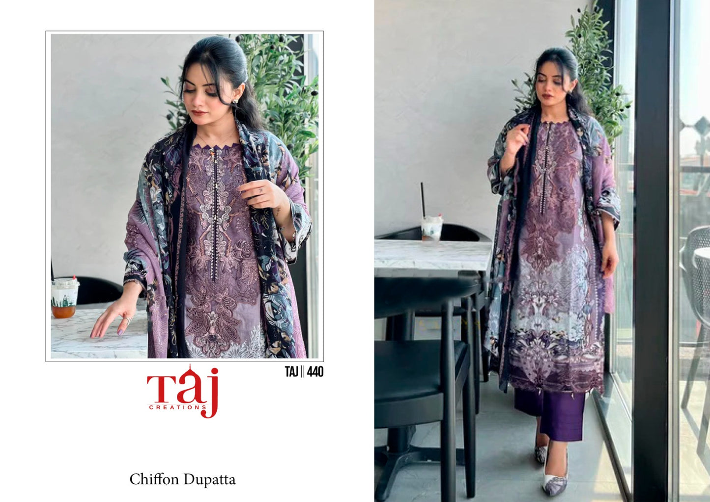 440 Taj Creations Pakistani Salwar Suits