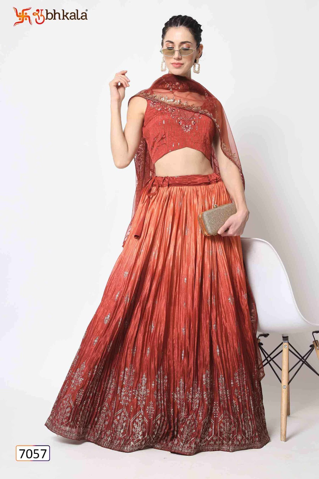 7057 Khushboo Vol 10 Shubhkala Lehenga Choli