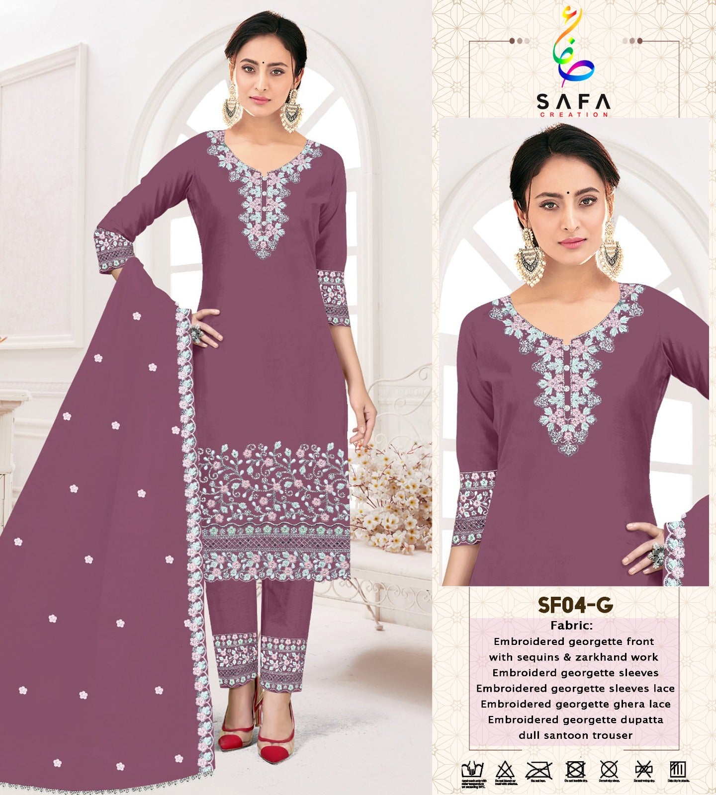 Sf-04G Safa Creation Pakistani Readymade Suits