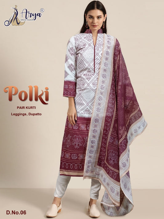 Polki 06 Adm Readymade Suits