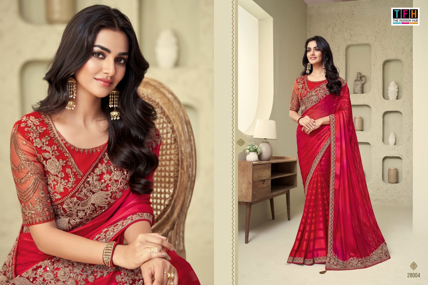 28004 Silver Screen Vol 18 Tfh Sarees