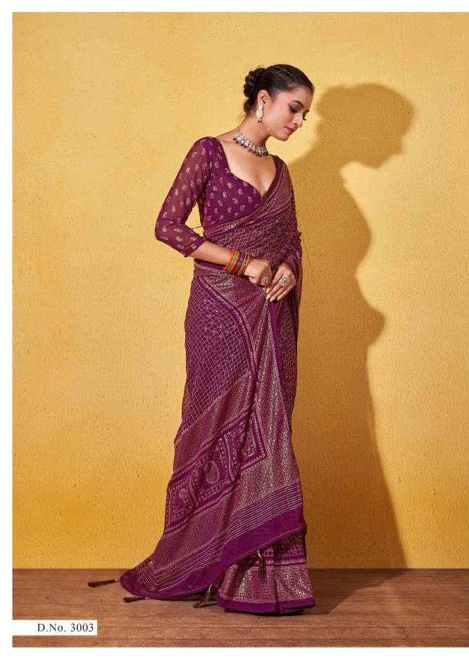 3003 Ankita Vol 3 Mahamani Creation Sarees