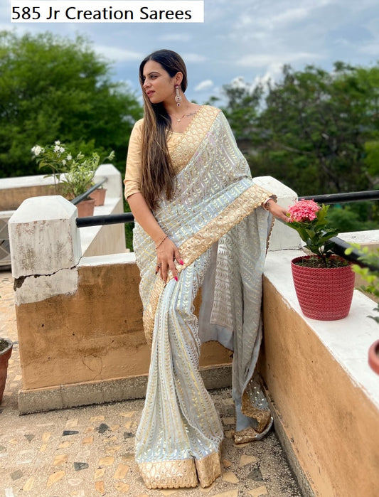585 Jr Creation Sarees