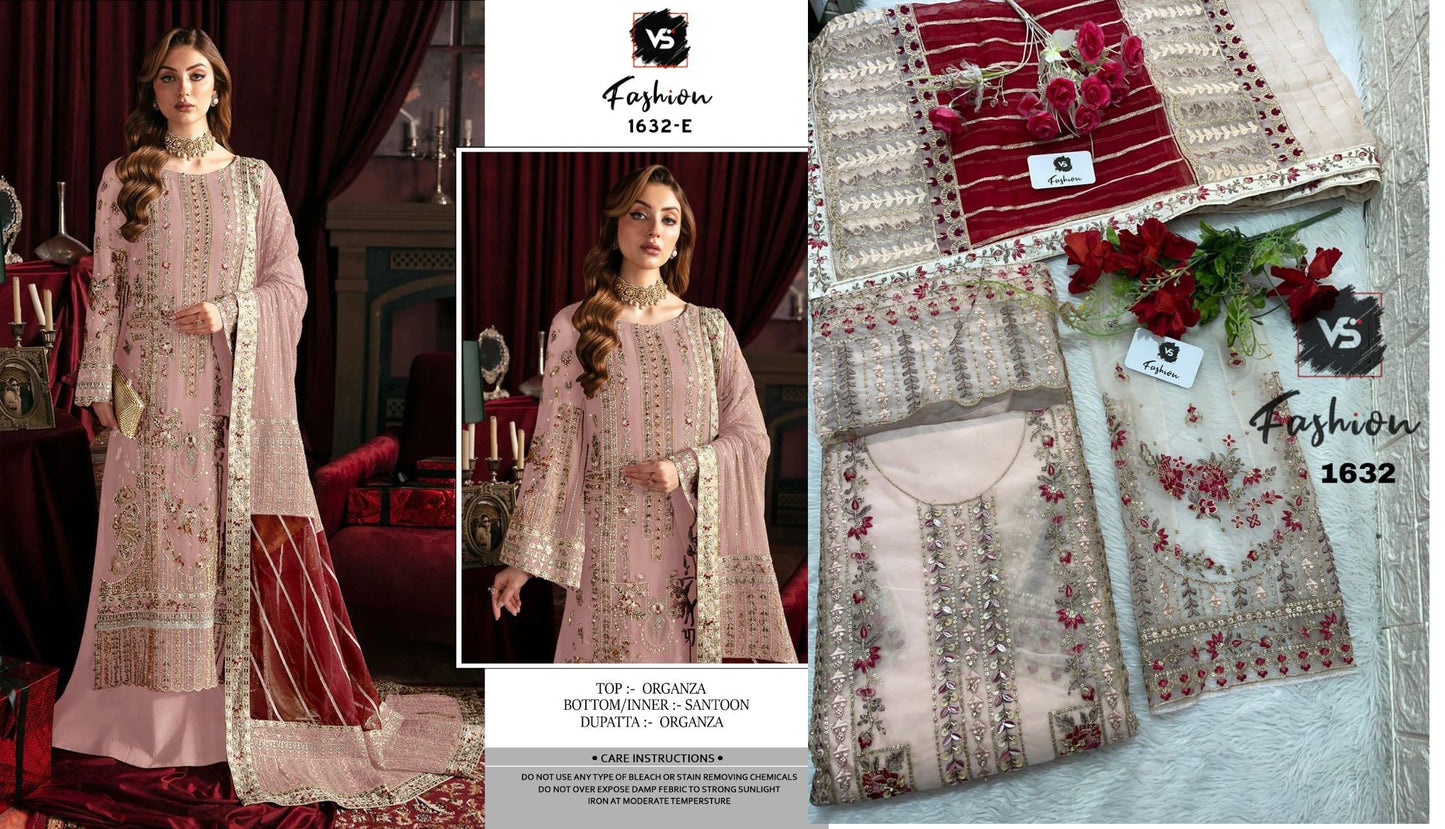 1632E Vs Fashion Pakistani Salwar Suits