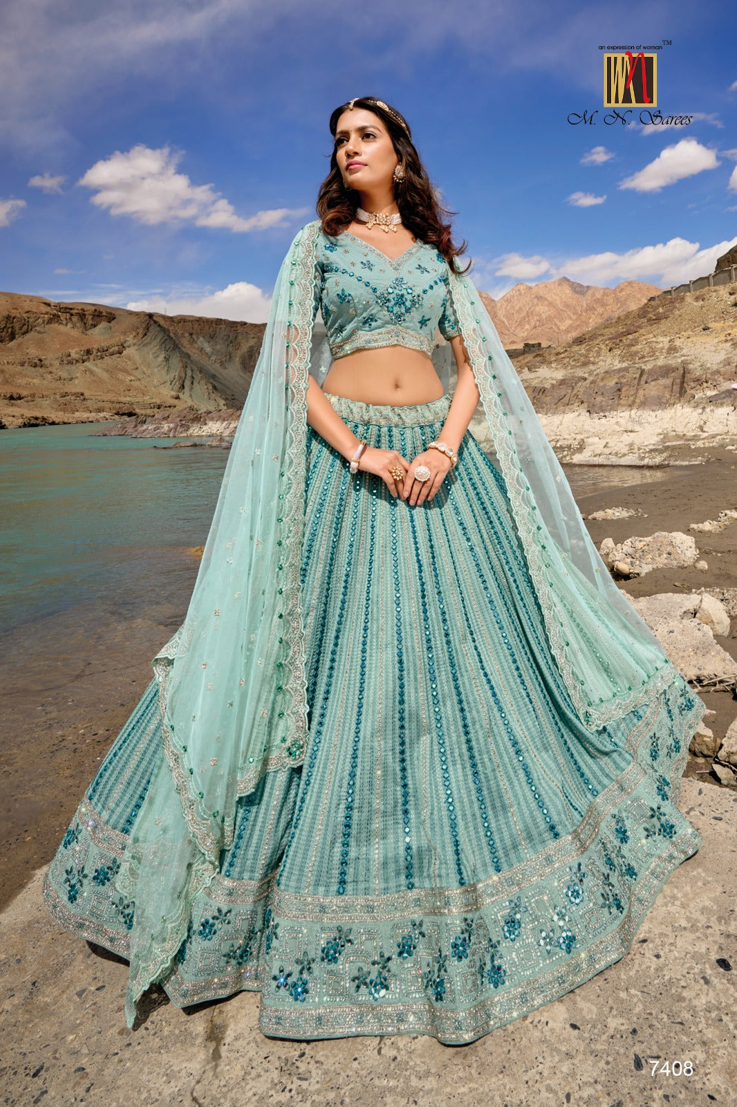 7408 Girlish Mn Lehenga Choli