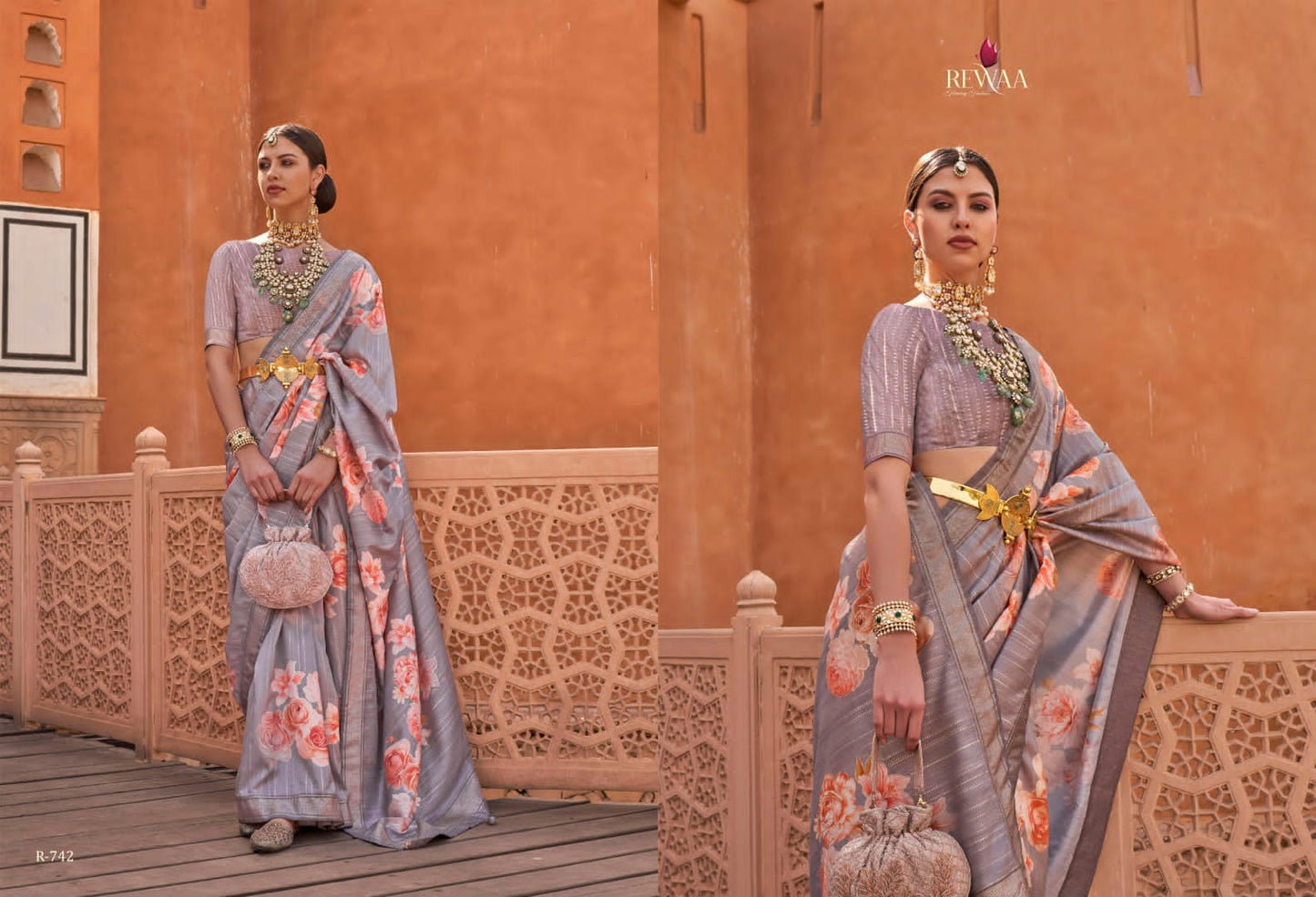 R-742 Mithila Rewaa Sarees