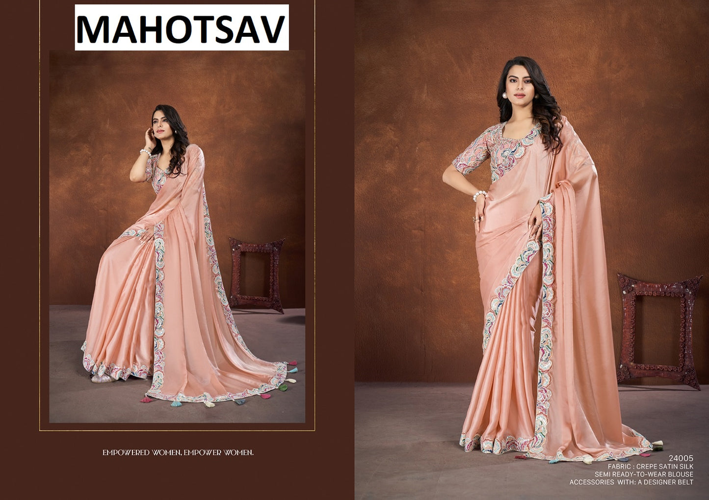 24005 Saha Saki Mahotsav Silk Sarees