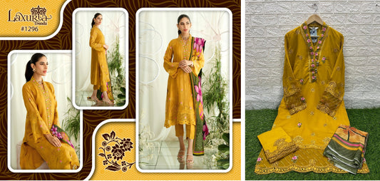 1296 Laxuria Trendz Pakistani Readymade Suits