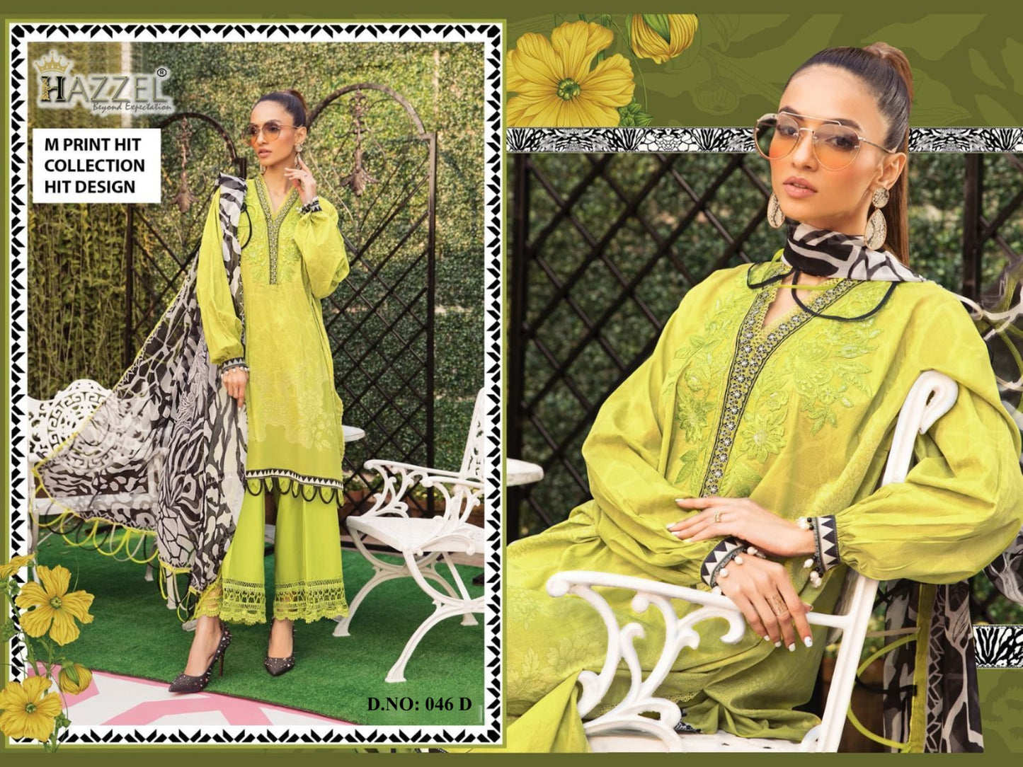 46-D Hazzel Pakistani Salwar Suits