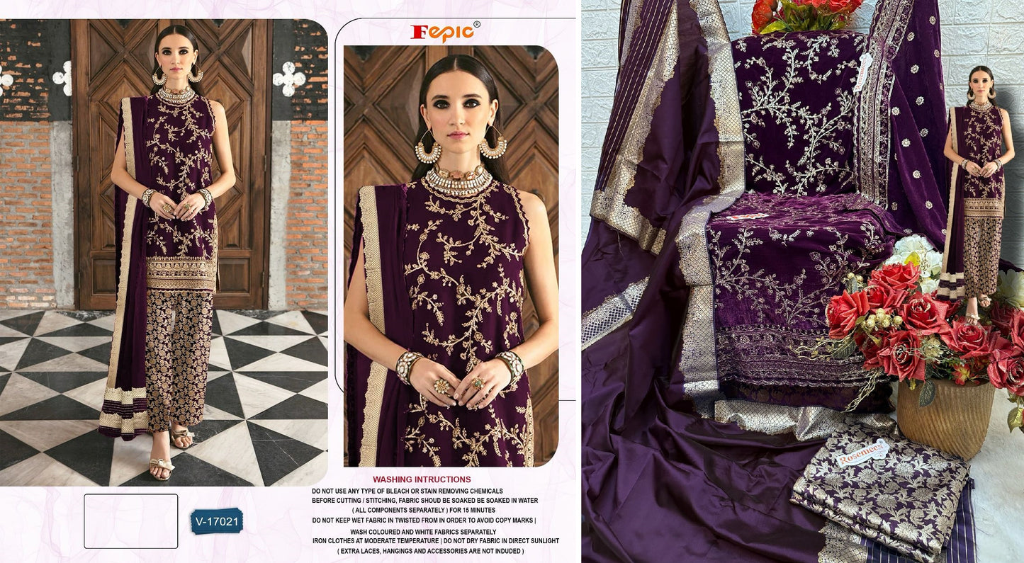 17021 Fepic Pakistani Salwar Suits