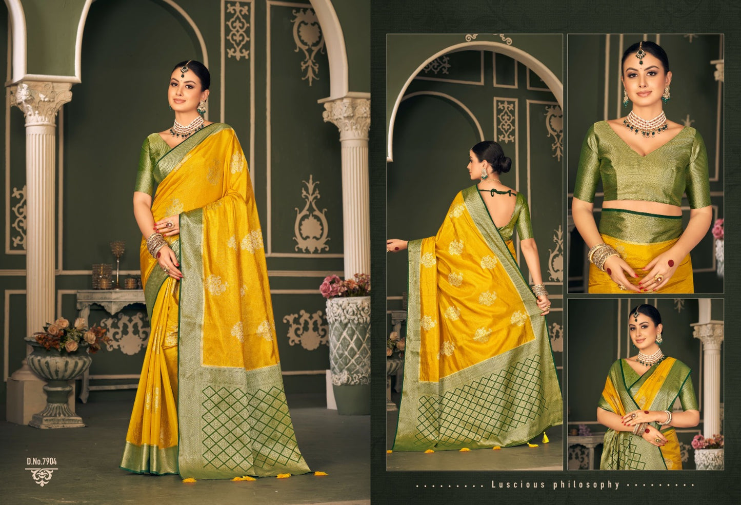 7904 Trisha Royal Pankh Sarees