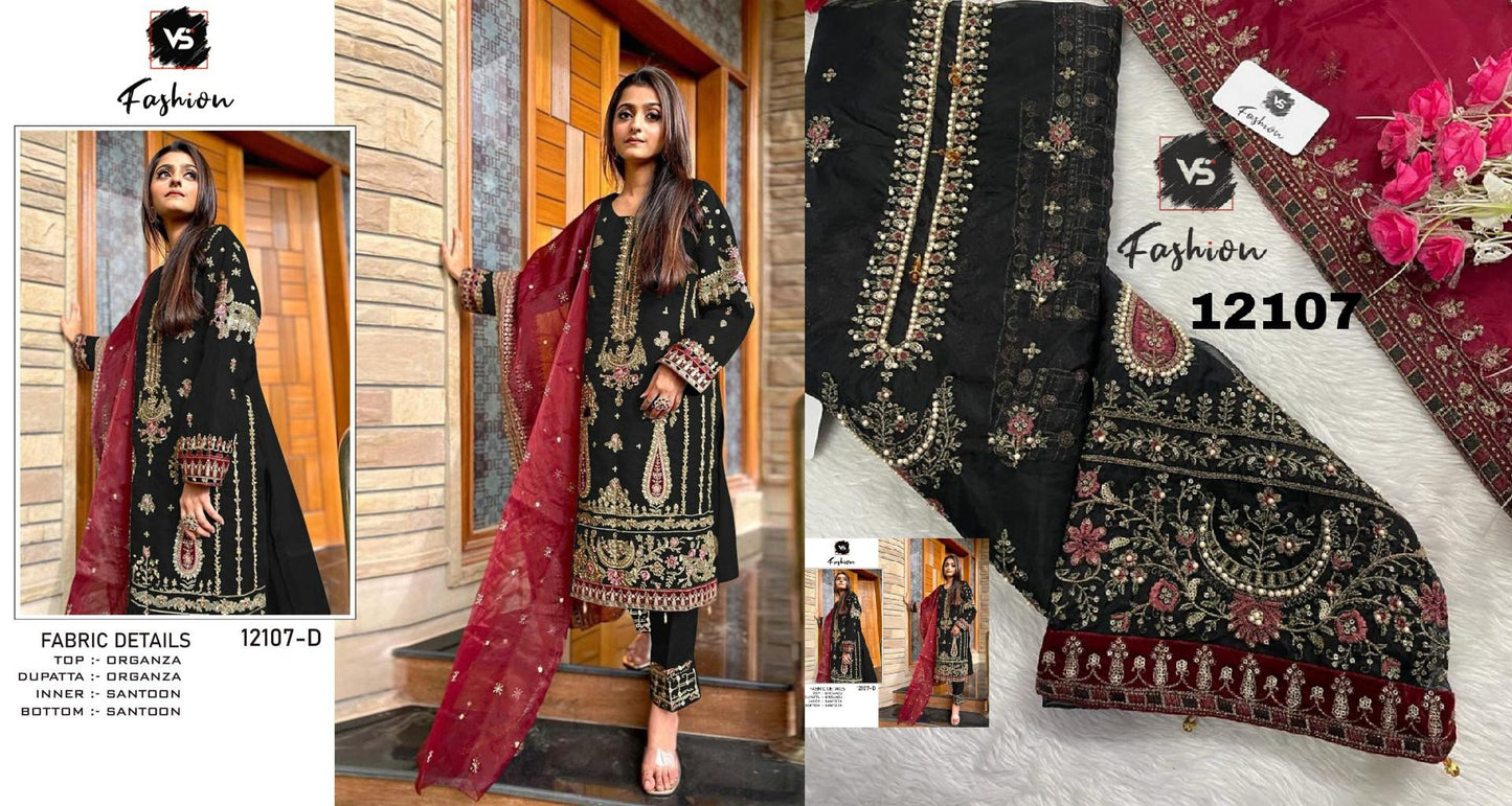 12107D Vs Fashion Pakistani Salwar Suits