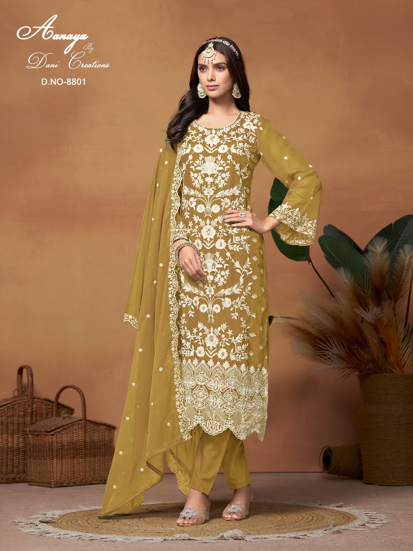 8801 Aanaya Vol 188 Dani Creation Pakistani Salwar Suits