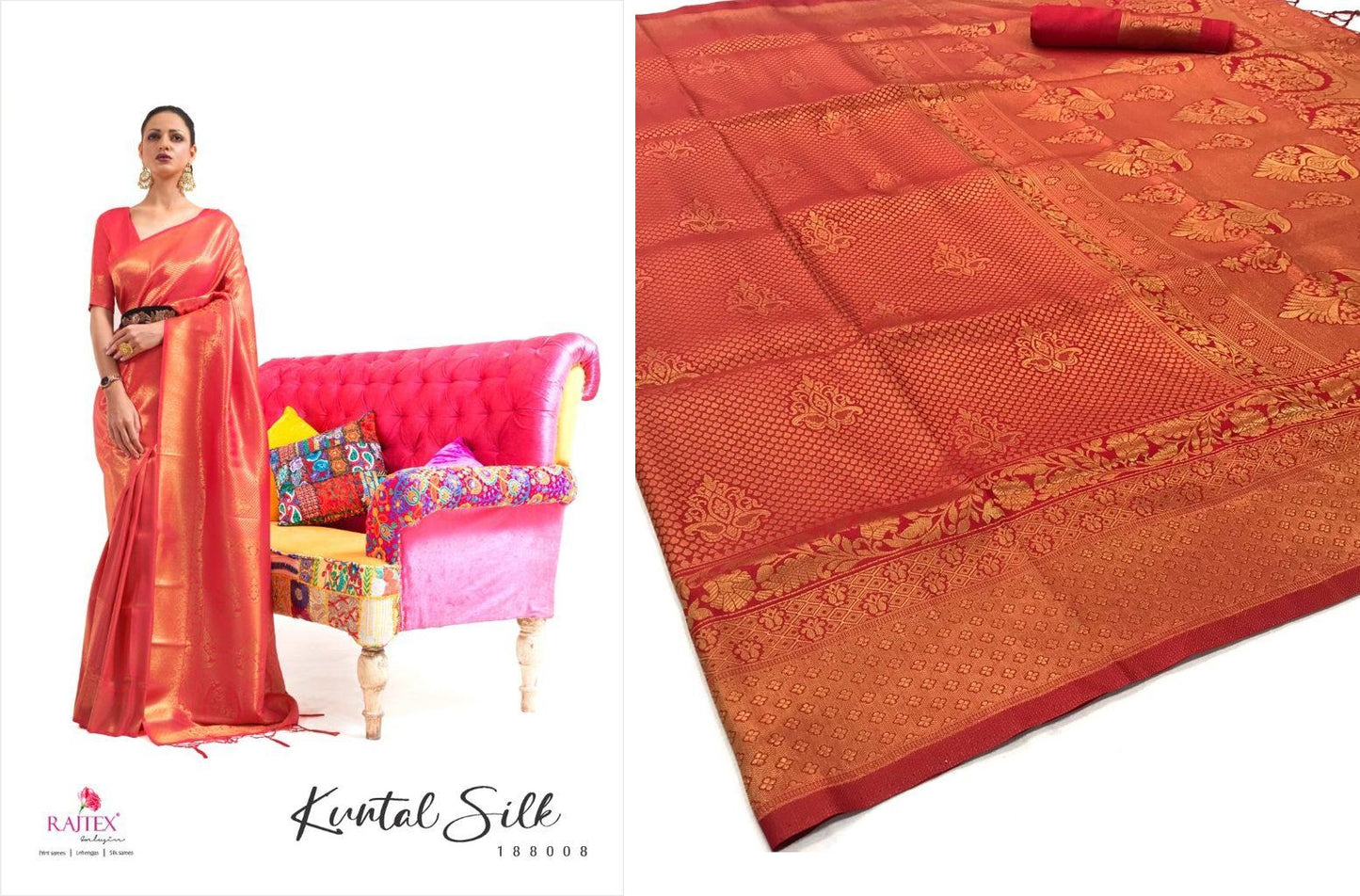 188008 Kuntal Rajtex Sarees