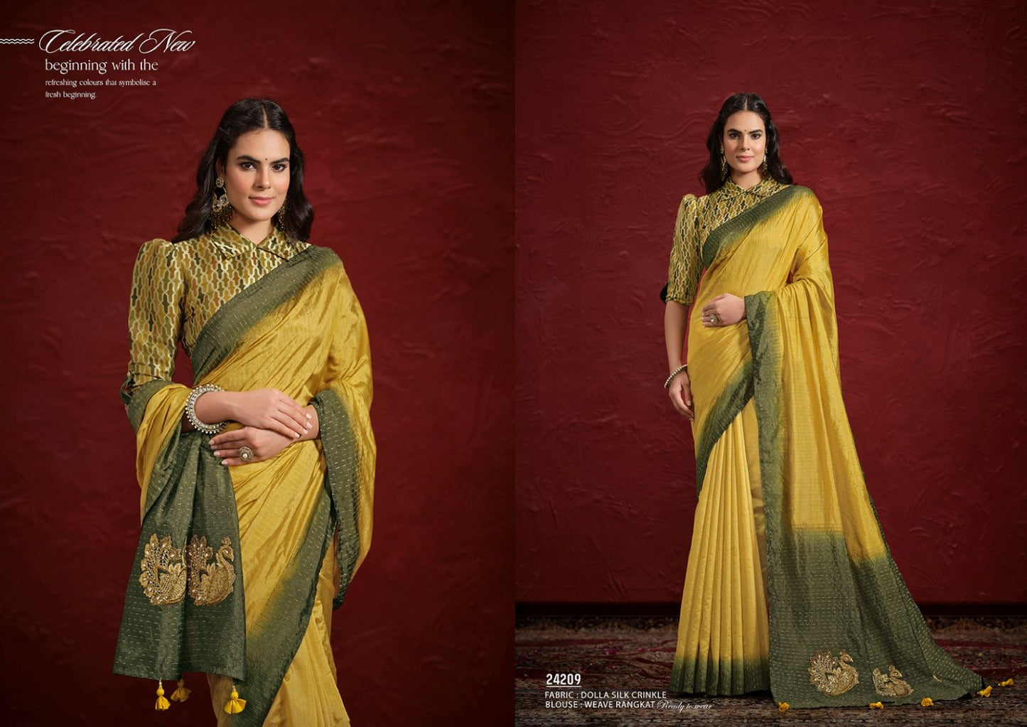 24209 Moh-Manthan Mahotsav Silk Sarees