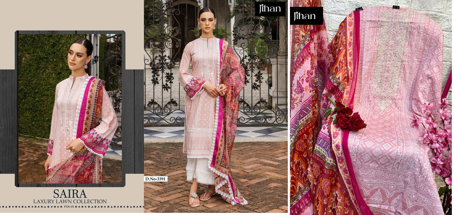 3391 Jihan Pakistani Salwar Suits