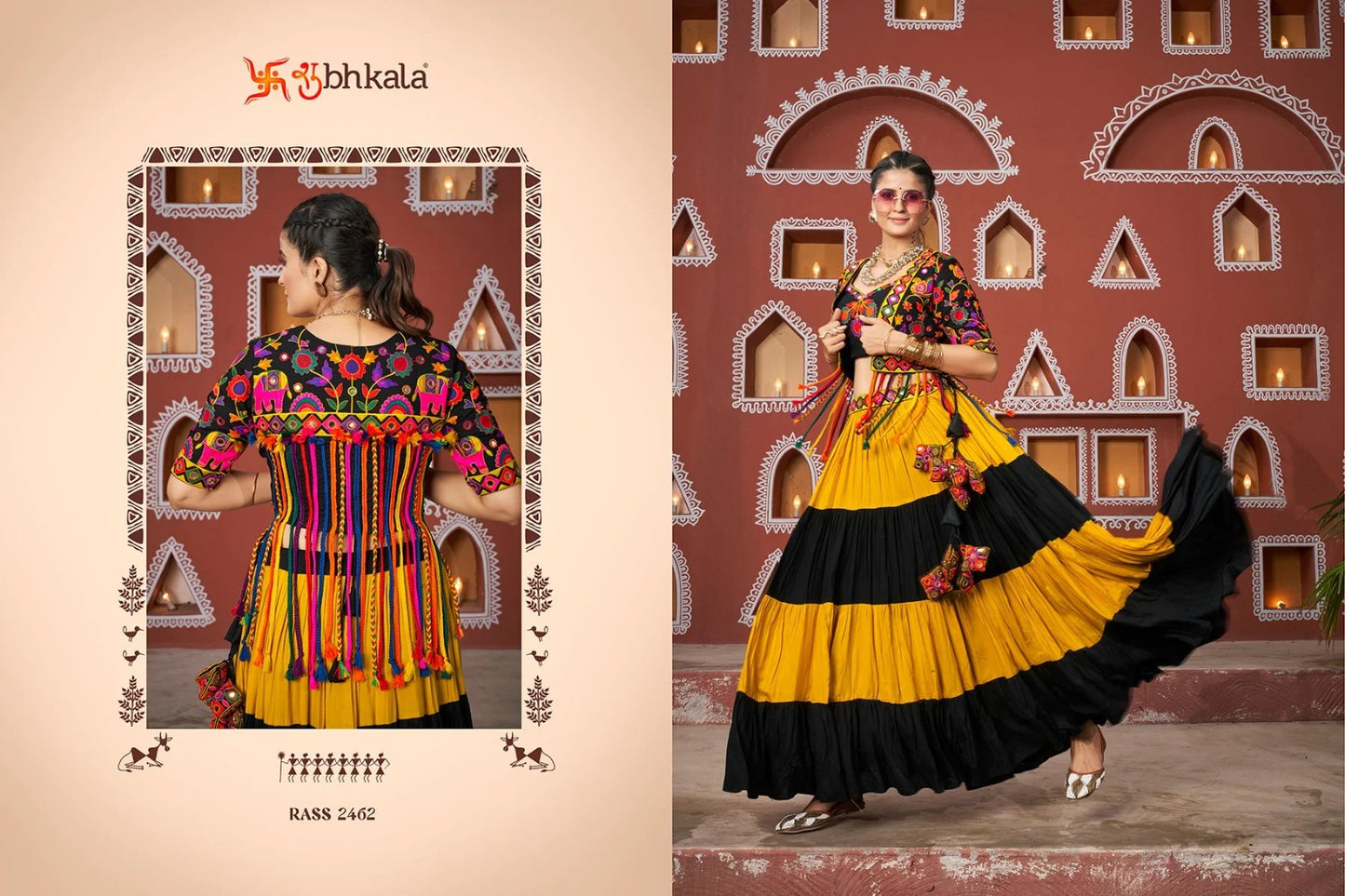 2462 Raas Vol 17 Shubhkala Viscose Chaniya Choli