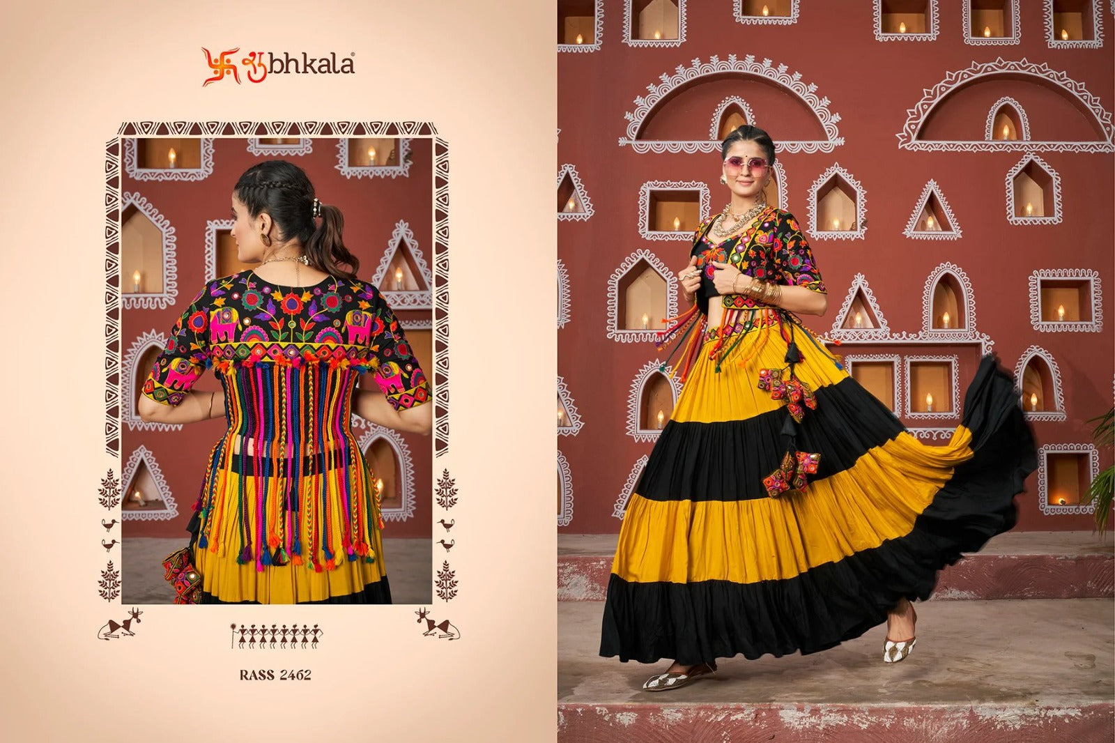 2462 Raas Vol 17 Shubhkala Viscose Chaniya Choli