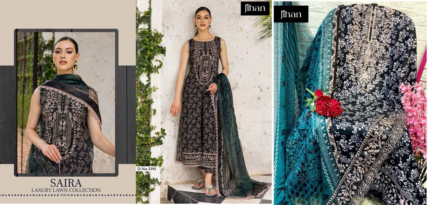 3392 Jihan Pakistani Salwar Suits