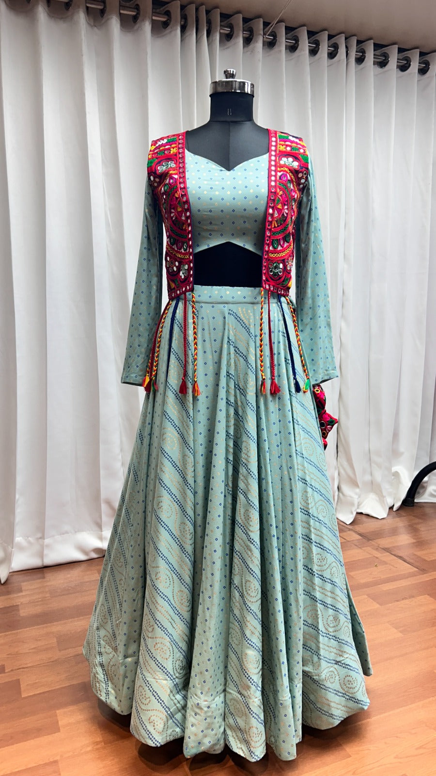 2473 Raas Vol 18 Shubhkala Foil Print Chaniya Choli