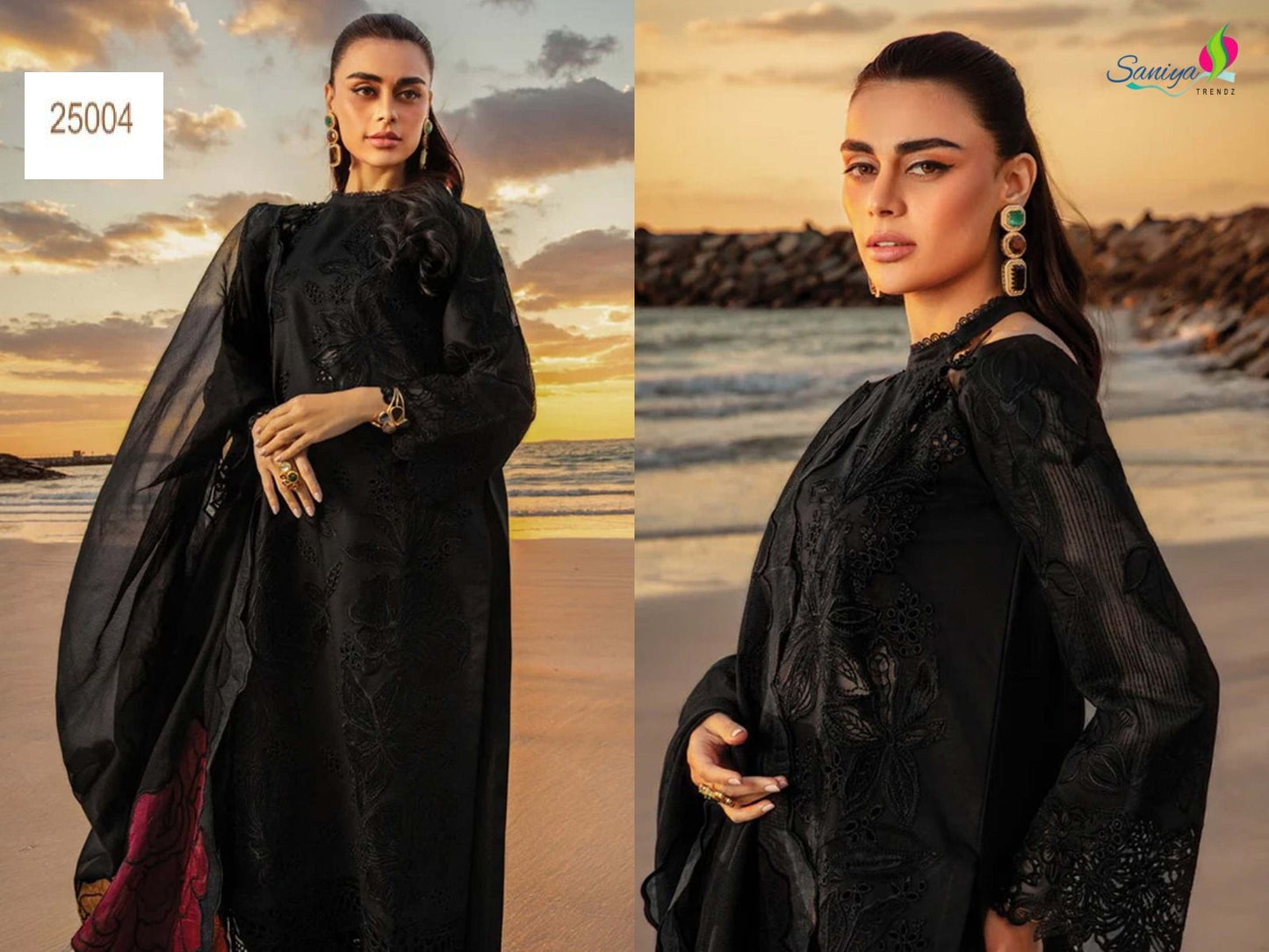25004 Rang Rasiya Vol- 25 Saniya Trendz Embroidery Pakistani Salwar Suits