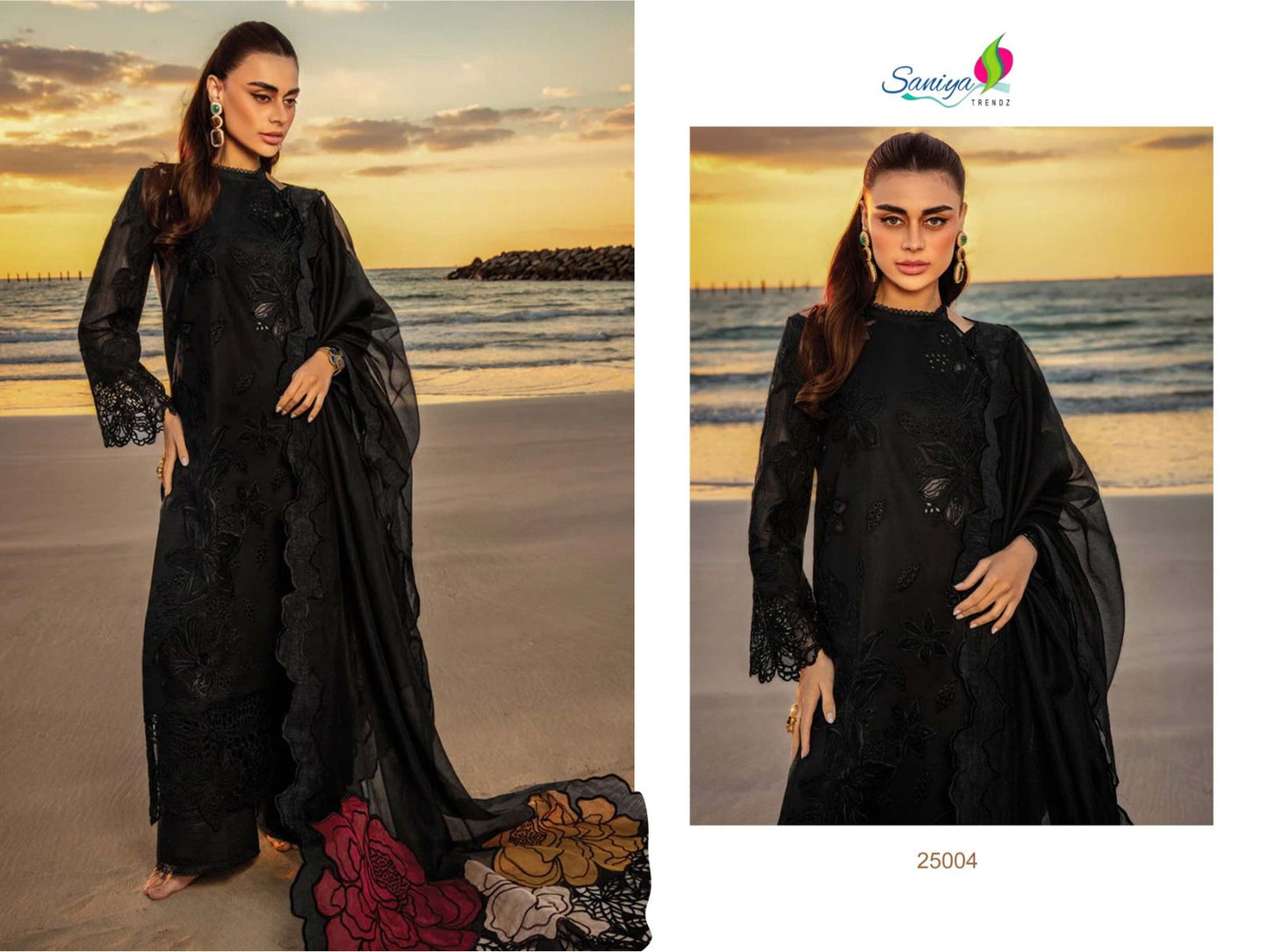 25004 Rang Rasiya Vol- 25 Saniya Trendz Embroidery Pakistani Salwar Suits