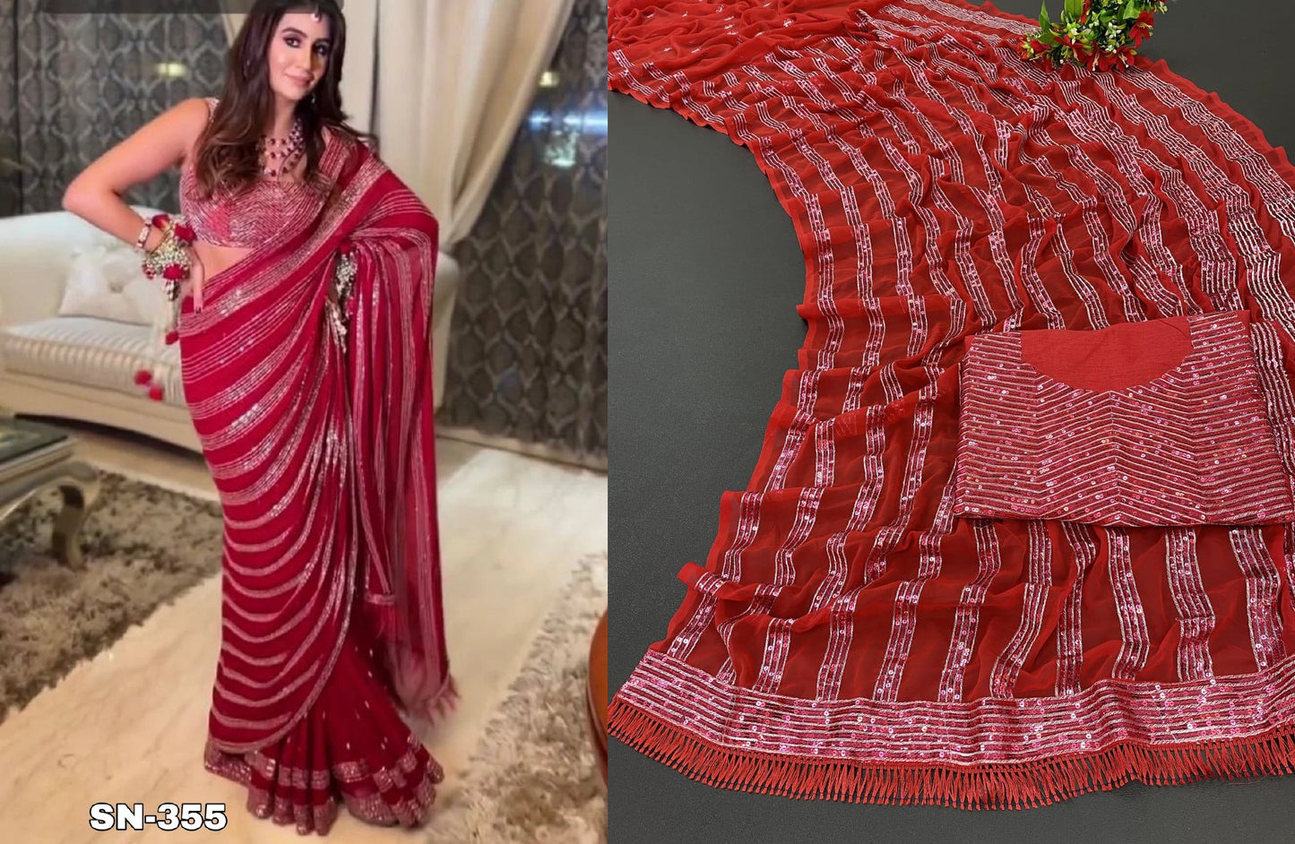 607 Jr Creation Sarees