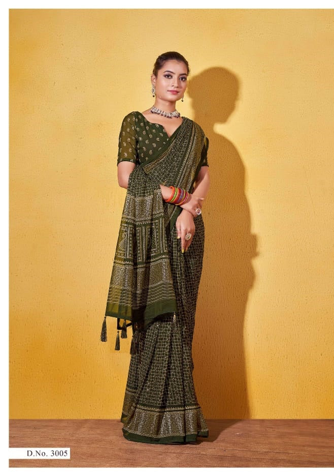 3005 Ankita Vol 3 Mahamani Creation Sarees