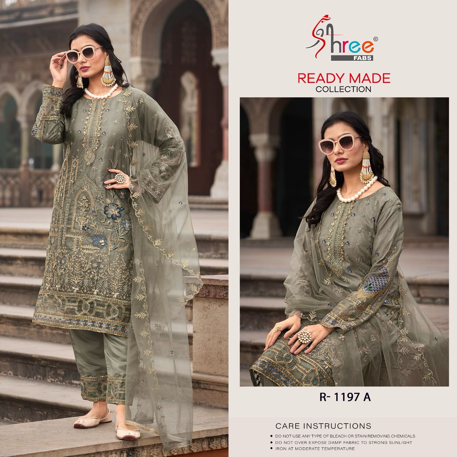 1197A Shree Fabs Pakistani Readymade Suits