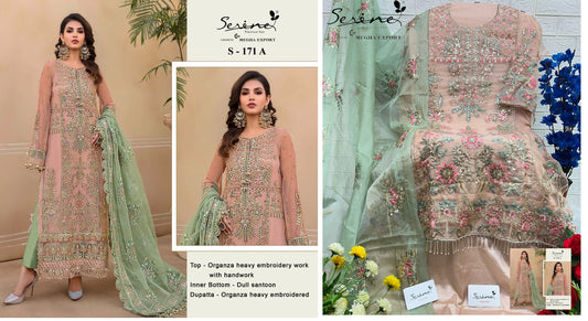 171A Serine Pakistani Salwar Suits