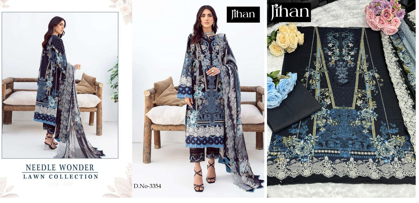 3354 Jihan Pakistani Salwar Suits