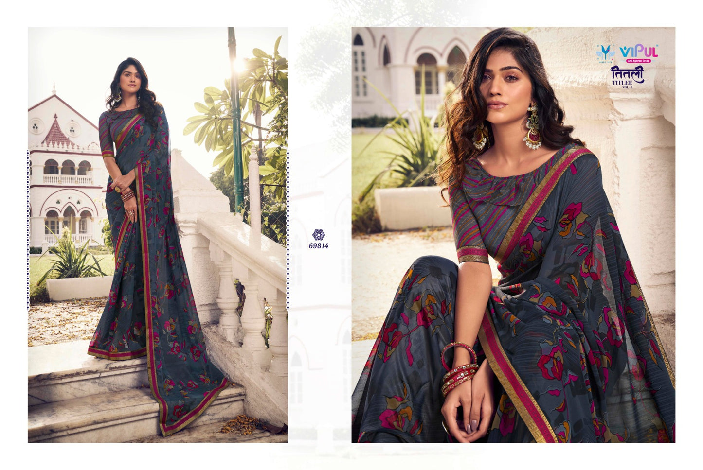 69814 Titlee Vol 3 Vipul Sarees