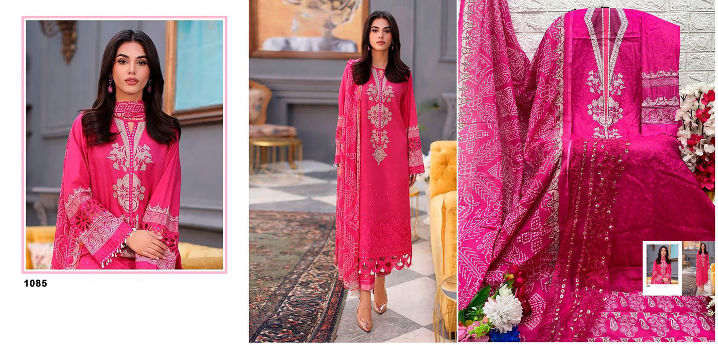 1085 Sana Safinaz Vol 2 Aasha Designer Pakistani Salwar Suits