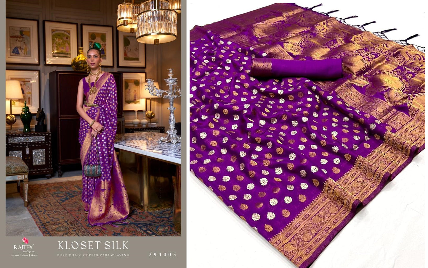 294005 Kloset Rajtex Sarees