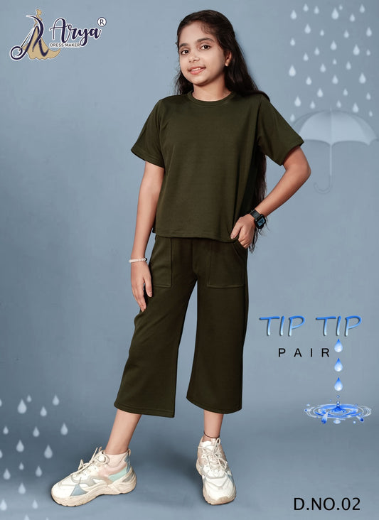 Tip Tip 02 Adm Girls Co-Ord Set